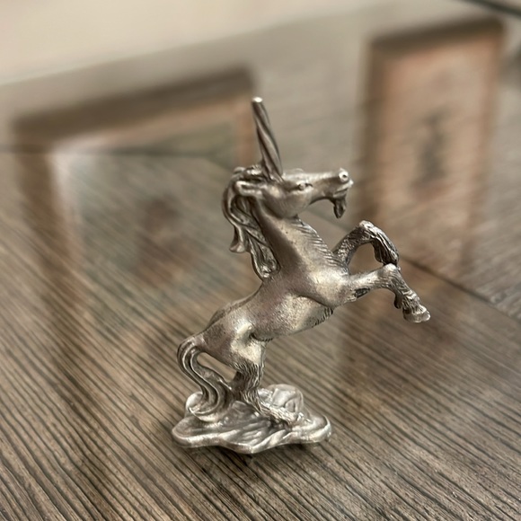 Vintage Spoontiques Unicorn 1981 Pewter Miniature Figure PP524 - Picture 3 of 16